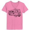 Ladies ComfortSoft ® V Neck Tee Thumbnail