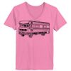 Ladies ComfortSoft ® V Neck Tee Thumbnail