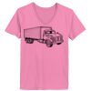 Ladies ComfortSoft ® V Neck Tee Thumbnail