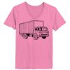 Ladies ComfortSoft ® V Neck Tee Thumbnail