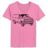 Ladies ComfortSoft ® V Neck Tee Thumbnail