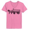 Ladies ComfortSoft ® V Neck Tee Thumbnail