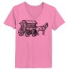 Ladies ComfortSoft ® V Neck Tee Thumbnail