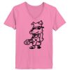 Ladies ComfortSoft ® V Neck Tee Thumbnail