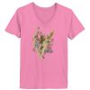 Ladies ComfortSoft ® V Neck Tee Thumbnail