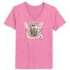 Ladies ComfortSoft ® V Neck Tee Thumbnail