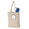 11L Canvas Tote with Contrast-Color Handles Thumbnail