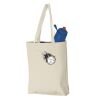 11L Canvas Tote with Contrast-Color Handles Thumbnail