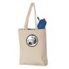 11L Canvas Tote with Contrast-Color Handles Thumbnail