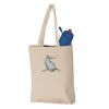 11L Canvas Tote with Contrast-Color Handles Thumbnail