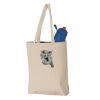 11L Canvas Tote with Contrast-Color Handles Thumbnail