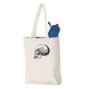 11L Canvas Tote with Contrast-Color Handles Thumbnail