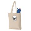 11L Canvas Tote with Contrast-Color Handles Thumbnail